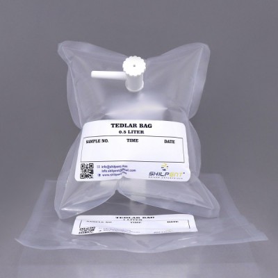 Tedlar gas sample bag