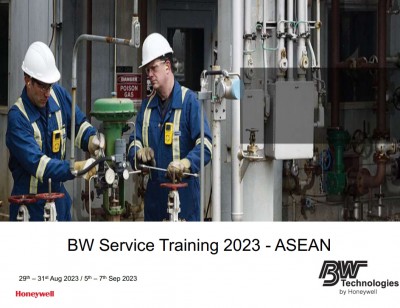 A TRAINING COURSE OF BW HONEYWELL GAS DETECTORS AT SINGAPORE, 09/2023
