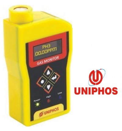 Máy đo khí Uniphos cho lĩnh vực hun trùng